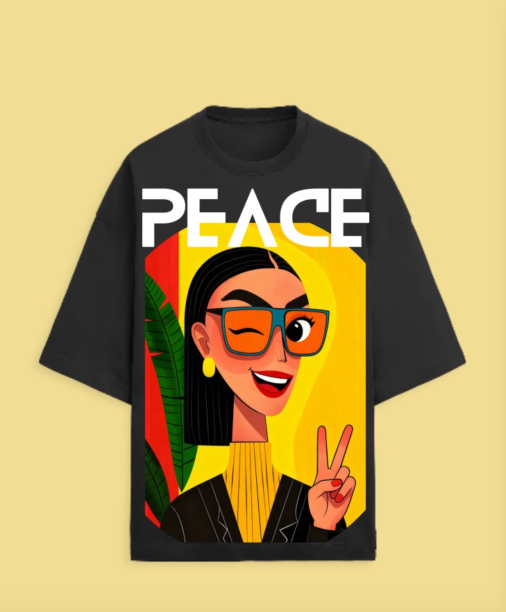 THE "PEACE OUT" STATEMENT TEE - Image 7