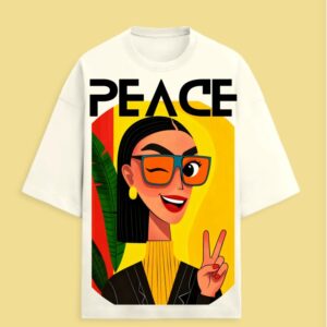 THE "PEACE OUT" STATEMENT TEE
