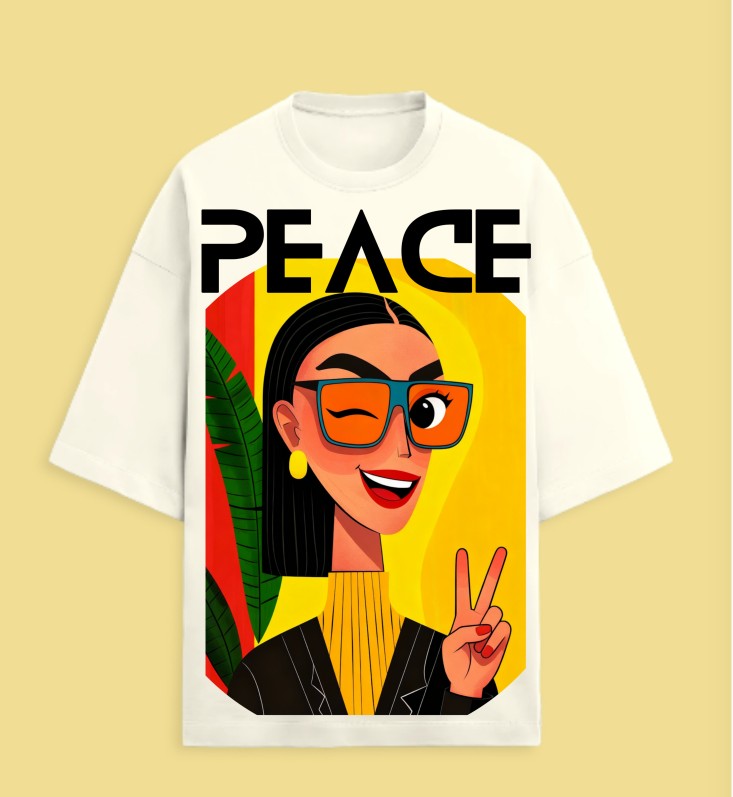 THE "PEACE OUT" STATEMENT TEE